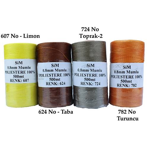 Mumlu p 0.8 mm p 500 mt - Deri Hobi