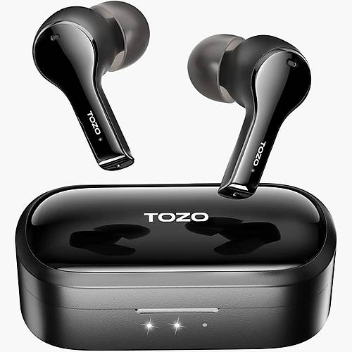 TOZO T9S  Ip-X7 Su Geçirmez 4 Mikrofon Derin Bass Özellikli ANC Aktif Gürültü Engelleyici Kulakiçi Kablosuz 5.3 Bluetooth Kulaklık