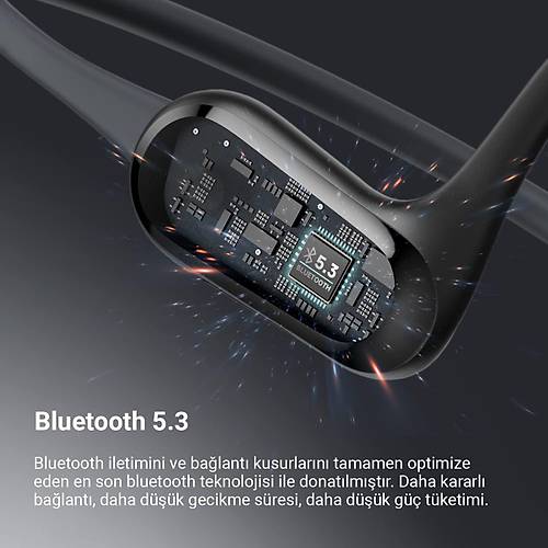 Soundpeats RunFree Lite Kulak Üstü 17 Saat Şarj 5.3 Bluetooth Kulaklık