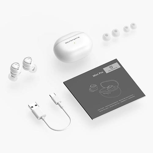 Soundpeats Mini Pro Beyaz | Küçük Ama Güçlü
