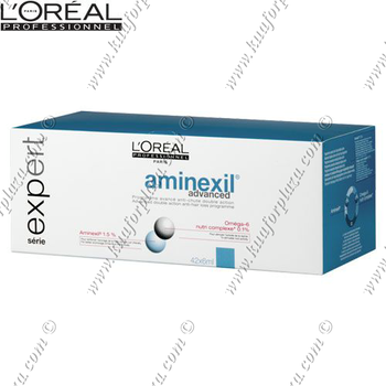 LOREAL AMINEXIL ADVANCED 42X6 ML. AMPUL