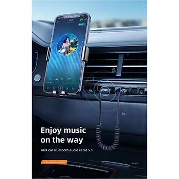 Mcdodo CA-8700 Bluetooth Aux Ara Kiti HD Ses BT 5.0 Gri