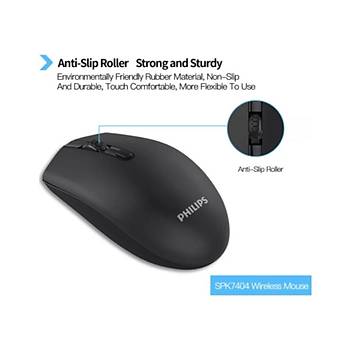 Philips M404 SPK7404 Kablosuz Wireless Mouse Siyah