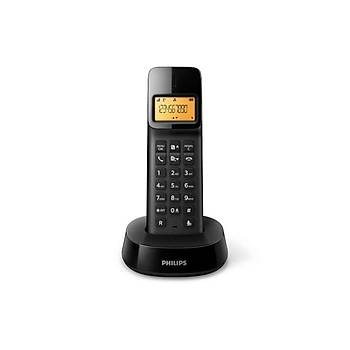 Philips D140B1/TR Kablosuz Dect Telefon Siyah