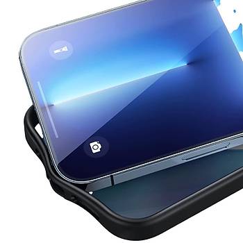 Mcdodo iPhone 12 Pro Max Manyetik Uyumlu Klf Mat Siyah PC-2675