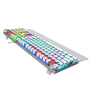 Lenovo Lecoo KG1102 Kablolu RGB Led Aydnlatmal Gaming Klavye Q Metalik