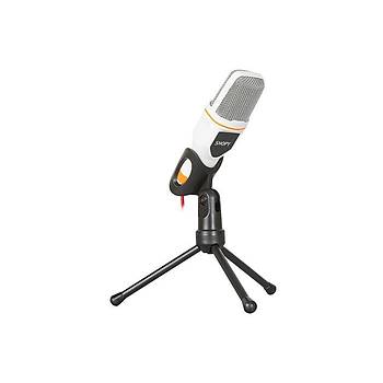 Snopy Sn-340m Beyaz 3.5mm Masaüstü Mikrofon