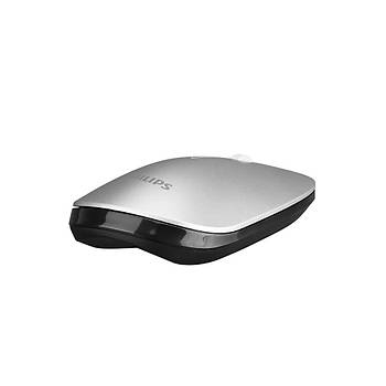 Philips M305 SPK7305 Şarj Edilebilir 1600 Dpi Kablosuz Mouse Gri