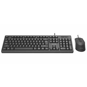 Philips SPT6234/62 Kablolu Klavye+Mouse SET USB Q TR
