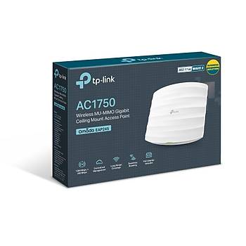 TP-Link EAP245 AC1750 Kablosuz ift Bantl Gigabit Tavan Tipi Access Point