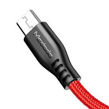 MCdodo CA-5162 Micro USB Data arj Kablosu Krmz