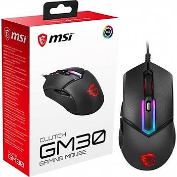 MSI GG Clouth GM30 Gaming Rgb Oyuncu Mouse 6.200 Dpi 