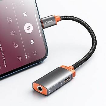 Mcdodo Ca-6710 Iphone Dijital Audio Adaptr Dntrc - Siyah CA-671