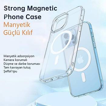 Mcdodo iPhone 12/12Pro 6.1in Klf MagSafe Uyumlu Manyetik Klf 1890