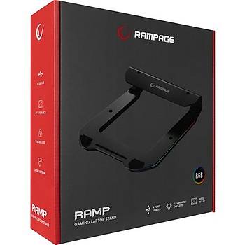 Rampage Ads-t6u Ramp Rgb Ikl 4*USB 3.0 Girili Notebook Stand
