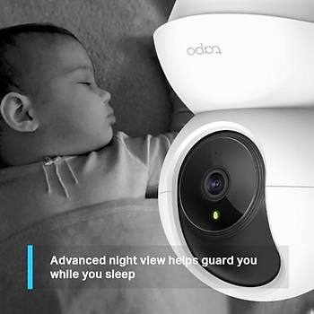 Tp-Lnk Tapo C210, 2k (3mp) Gece Grl 256GB Micro Sd Destekli Wi-Fi