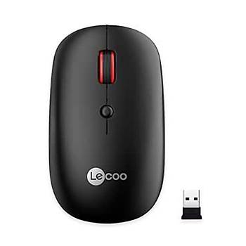 Outlet Leco Lenovo WS211 Çift Modlu Bluetooth & Wireless Kablosuz Şarjlı Mouse Siyah