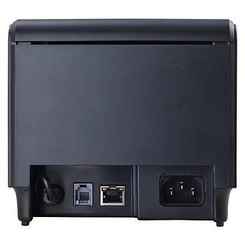 Xprinter XP-Q600 USB+Ethernet Termal Fiþ Yazýcý 