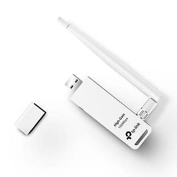Tp-Link Kablosuz USB Wifi Adaptör TL-WN722N 150Mbps High Gain