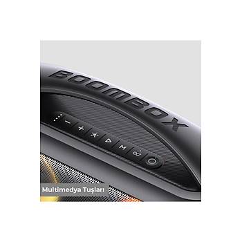 Lecoo Lenovo Ds152 Boombox Rgb Bluetooth 5.1 Stereo 36w Ipx5 Tws Tan