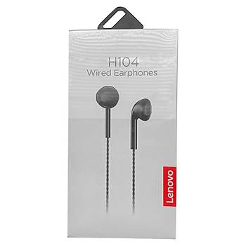 LENOVO H104 Mikrofonlu Kulakii Kablolu Telefon Kulakl