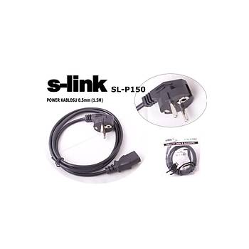 S-Link SL-P150 1,5M (3X0.5MM) Power Kablosu