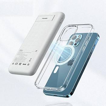 Mcdodo MC-8640 MagSafe PD QC3.0 20.000mAh Kablosuz Powerbank Gri