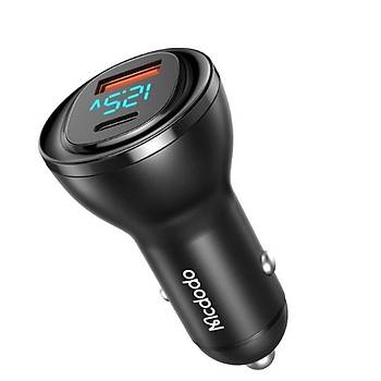 Mcdodo CC-5670 95w Usb+Type C Dijital Gstergeli Pd Hzl Ara arj