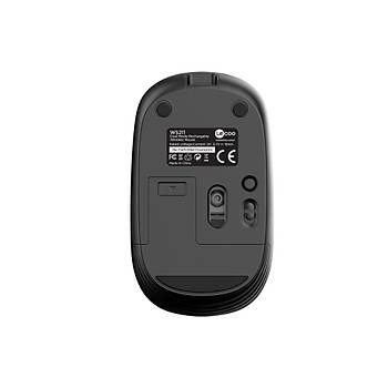 Leco Lenovo WS211 Çift Modlu Bluetooth + Wireless Şarjlı Mouse Siyah