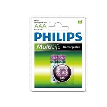 Philips 2li Şarj Edilebilir Aaa Ince Pil 800mah T20849