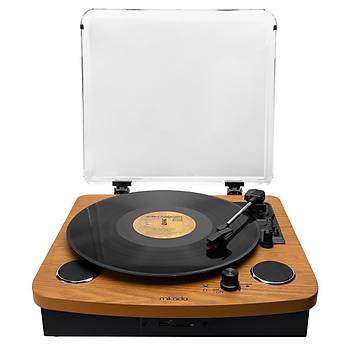 Mikado MN-P235 Voyager Retro Ahap Pikap Plak alar Bluetooth-Usb-SD Kart