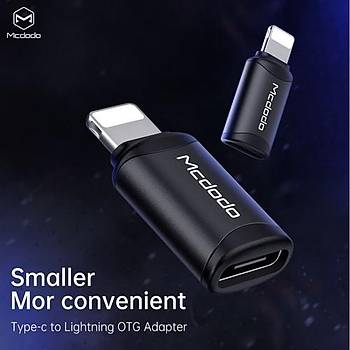 Mcdodo OT-7680 OTG phone Lightning TO Type-C OTG evirici Adaptr