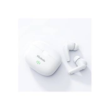 Mcdodo Hp-2780 Tws Bluetooth 5.1 Balantl Kulakii Kulaklk Beyaz