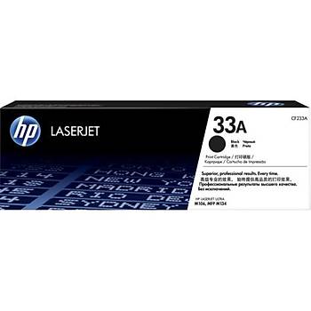 HP CF233A (33A) Siyah Toner Orjinal M106w/M134a/M134fn 2300 Sayfa
