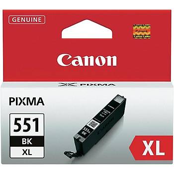 Canon CLI-551XLBK Mg6350, Mg5450, Ip7250 Siyah Kartu