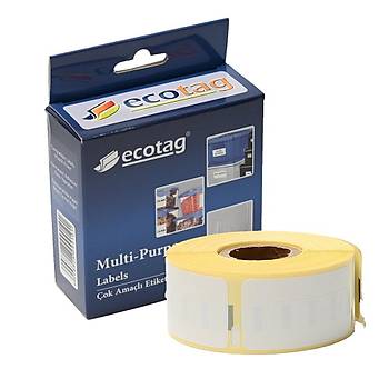 Dymo Ecotag 19x51mm ok Amal Etiket Muadil 500 Adet