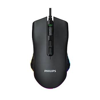 Philips SPK9201BL Rgb Iþýklý 6400Dpi Gaming Oyuncu Mouse