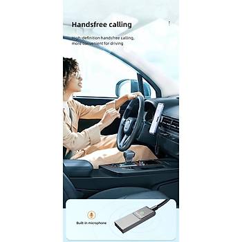 Mcdodo CA-8700 Bluetooth Aux Ara Kiti HD Ses BT 5.0 Gri