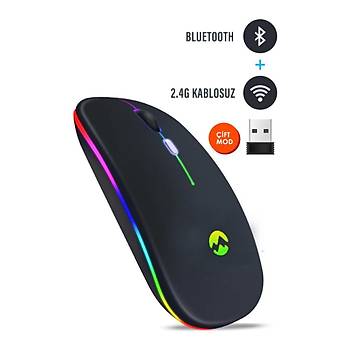 Everest SM-BT11 Usb Wireless-Bluetooth Kablosuz Mouse + MousePad