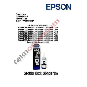 Epson T6641 L100/L110/L120/L200/L210/L300/L350/355 Siyah Mrekkep