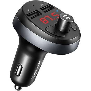 Mcdodo CC-6880 Bluetooth FM Çift USB Araç Þarj Kiti