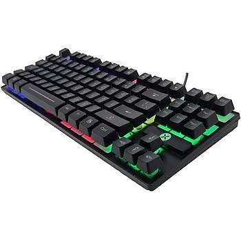 Dexim DKA006 RGB Ikl Gaming Oyuncu TKL Klavye