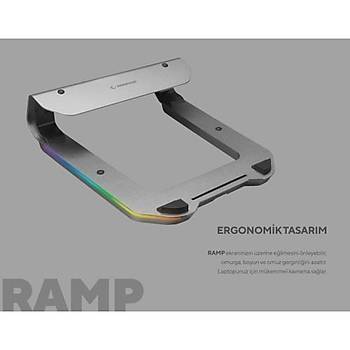 Rampage Ads-t6u Ramp Rgb Ikl 4*USB 3.0 Girili Notebook Stand