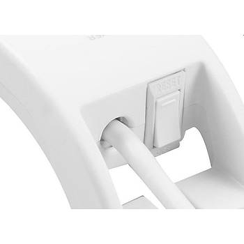 S-Link SPG3040 2M 900 Joule 4 l Akm Koruyucu Priz Beyaz 