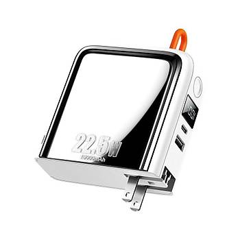Mcdodo Ch-1172 22.5w Typec Usb arj Adaptr -15.000mah Powerbank - Be
