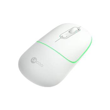 Leco Lenovo WS211 ift Modlu Bluetooth + Wireless arjl Mouse Beyaz