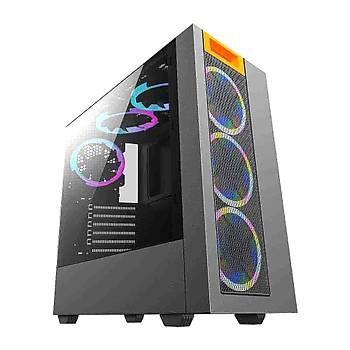 Blueforce Spectra 5*RGB Fanl Atx-Mini Atx Itx Mid Tower Kasa
