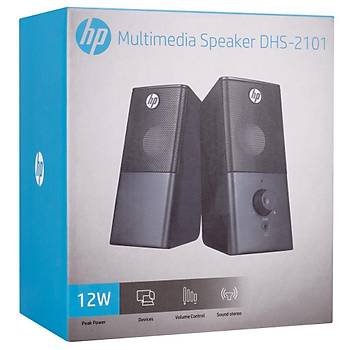 Hp DHS-2101 Siyah Multimedia Hoparlr