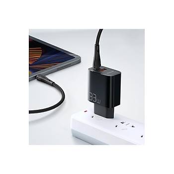 Mcdodo Ch-0922 33w Usb Hzl Sarj Cihaz Usb Type-C Type-C Kablolu