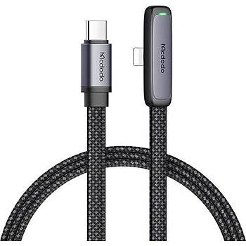 Mcdodo CA-3350 Type-C To Lightning iPhone in Hzl arj & Data Kablosu 1.2m - Siyah